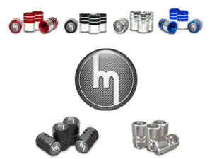 Mazda Caps Tige Valve Jante Moto Robuste
